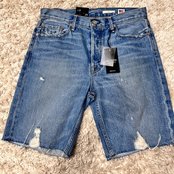NOEND Pants - NWT NoEnd Muse Denim Shorts In Coast
